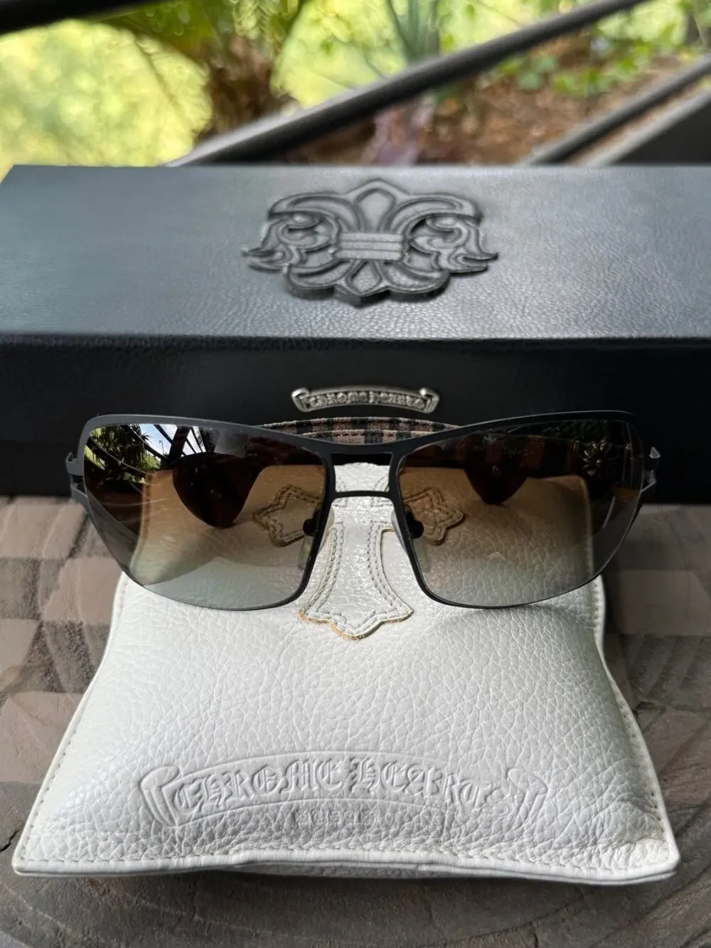 Chrome Hearts TANG II MBK-D Sunglasses